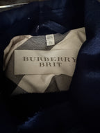 Burberry Brit Black Wool Toggle Coat - care label