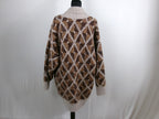 FRAME Grandfather Shawl Cardigan – Cream Multi – back