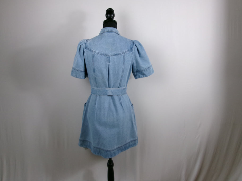 Hunter Bell Robinson Dress – Blockely Denim – back
