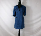 Sézane Solal Dress — Bright Blue – front