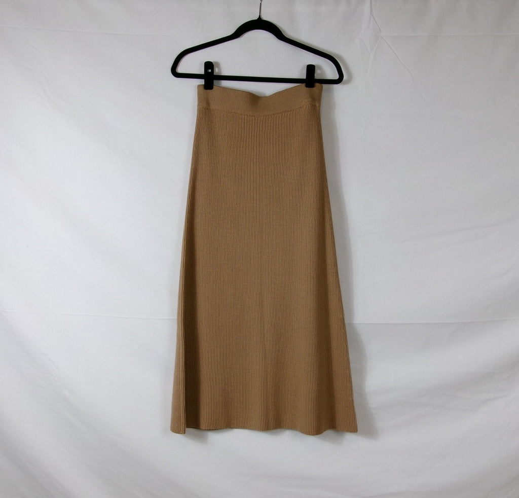 Sézane Naelle Skirt — Camel – front