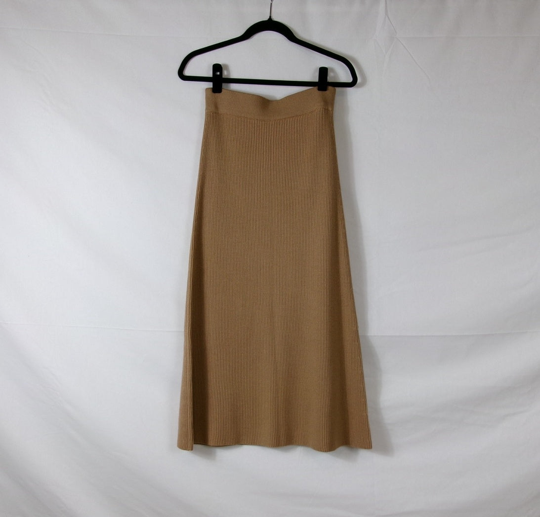 Sézane Naelle Skirt — Camel – front