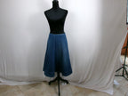 KHAITE Lennox Denim Midi Skirt – Archer – front 4