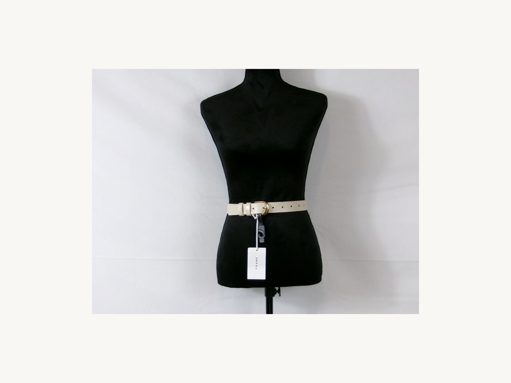 FRAME Twist Buckle Belt – Bone – product
