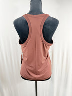 Vuori Lux Racerback Tank – Burnt Sienna - back