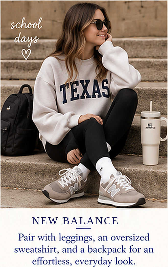 New Balance 574 Classic/Core Sneakers – styled editorial look 1