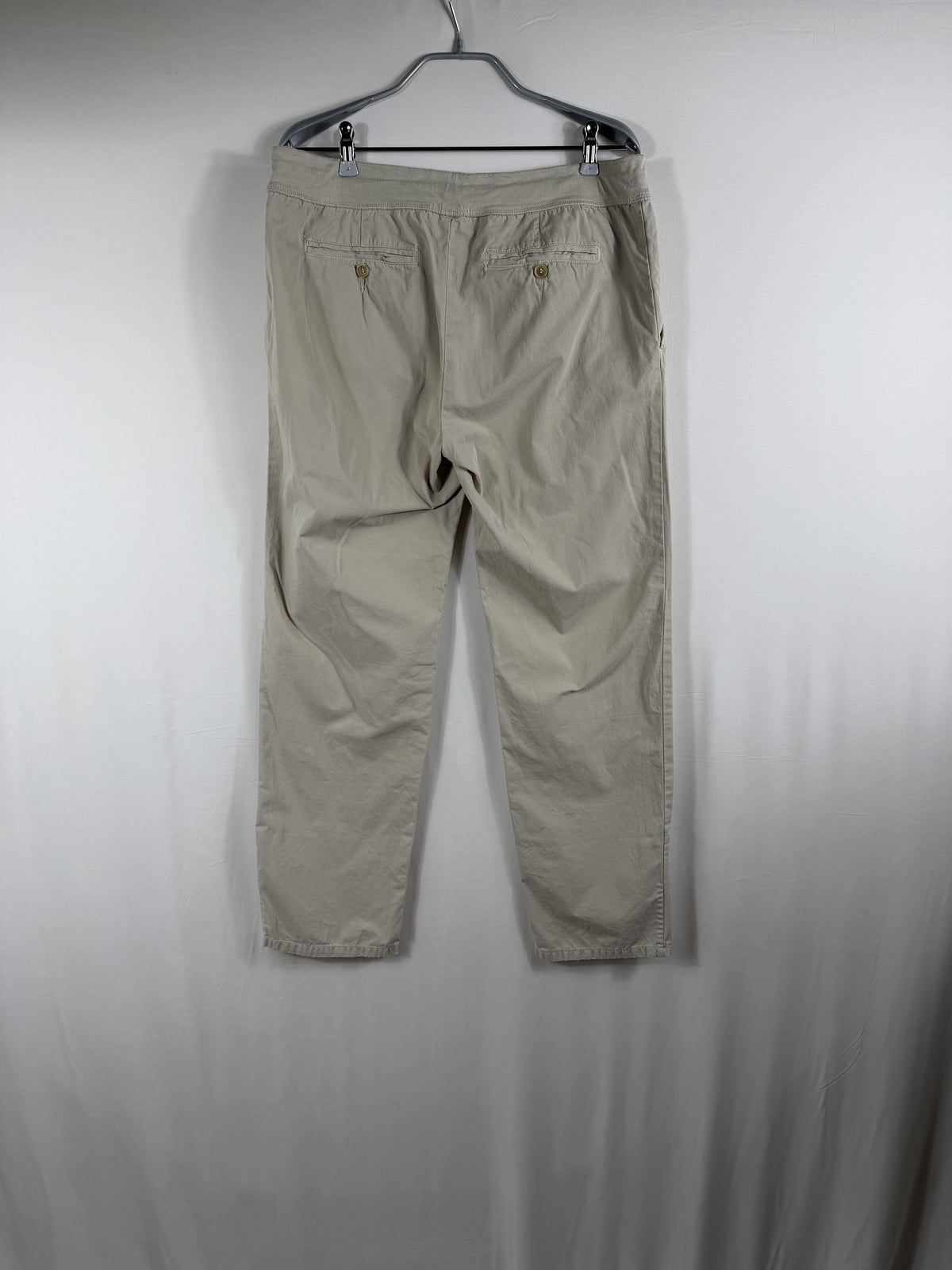 James Perse Standard Drawstring Pant – Stone – back