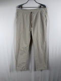 James Perse Standard Drawstring Pant – Stone – front