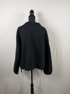 James Perse Y/OSEMITE Half-Zip Funnel Neck – Black – back