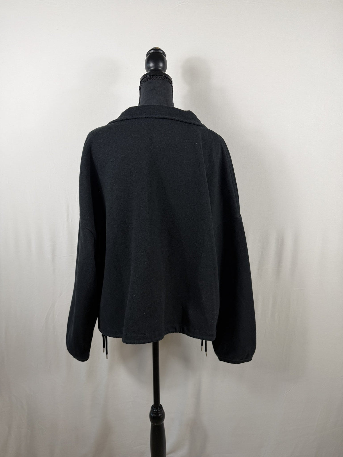 James Perse Y/OSEMITE Half-Zip Funnel Neck – Black – back