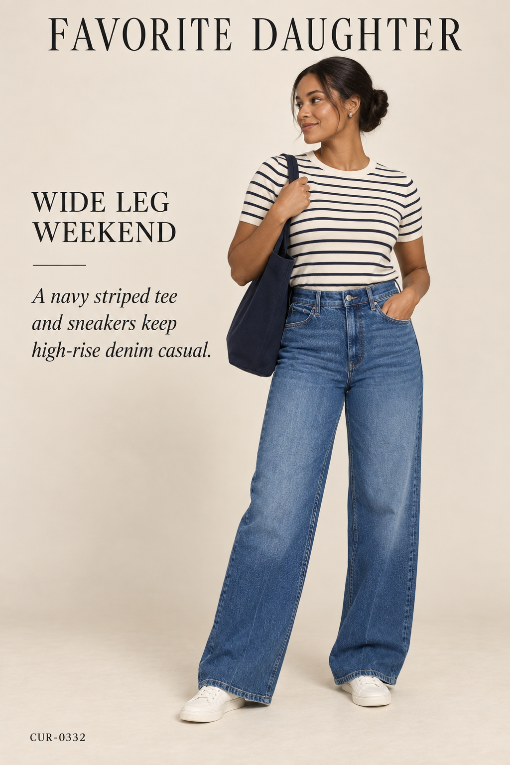Favorite Daughter The Mischa Super High-Rise Jean – Campbell – styled: Wide Leg Weekend