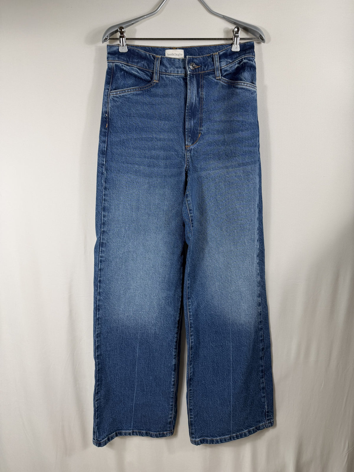 Favorite Daughter The Mischa Super High-Rise Jean – Campbell – front