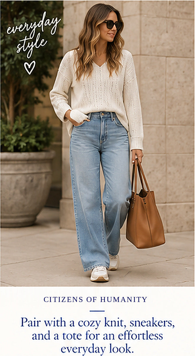 Citizens of Humanity Paloma Baggy Wide-Leg Jeans – Alemayde