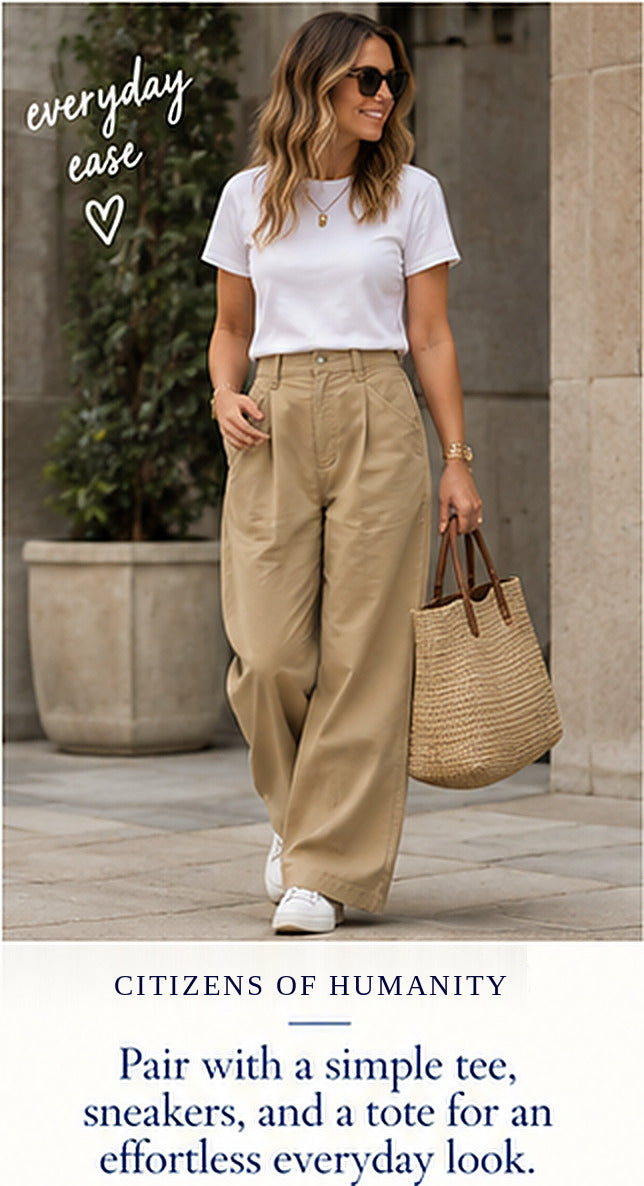 Citizens of Humanity Paloma Utility Trouser – 2050-576 – styled editorial look 1