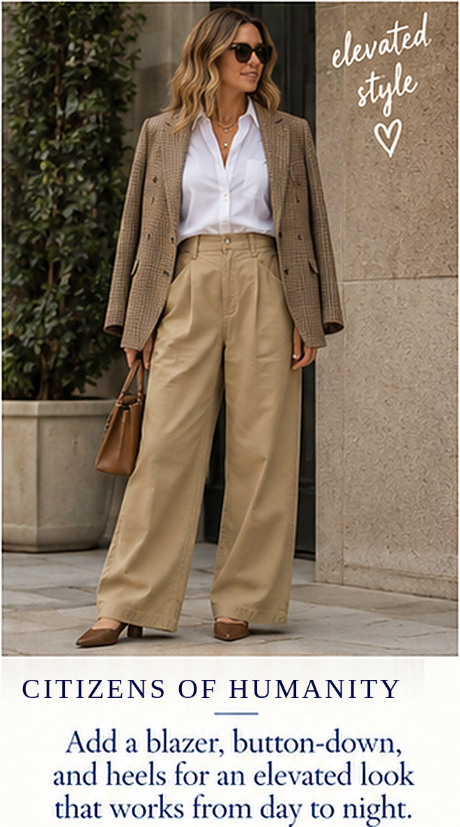 Citizens of Humanity Paloma Utility Trouser – 2050-576 – styled editorial look 3