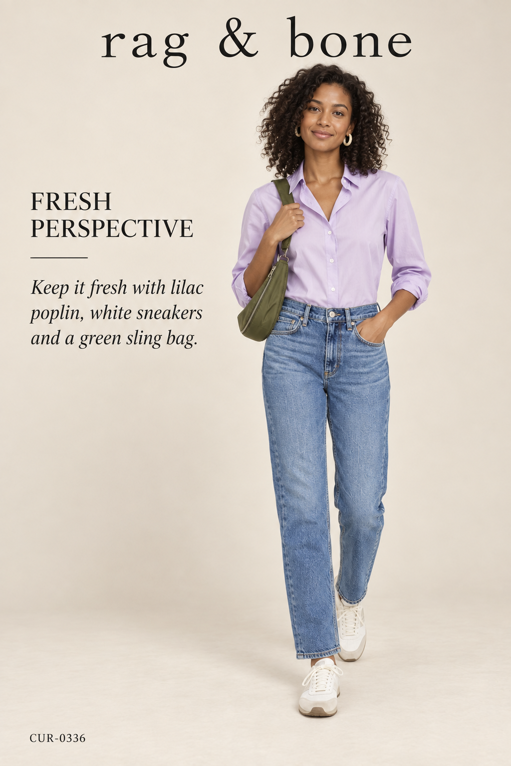 rag & bone Harlow Mid-Rise Straight Jean – Kendra – styled: Fresh Perspective