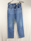 rag & bone Harlow Mid-Rise Straight Jean – Kendra – front