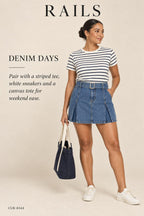 Rails Broad Skirt – Bristol – styled editorial look 1