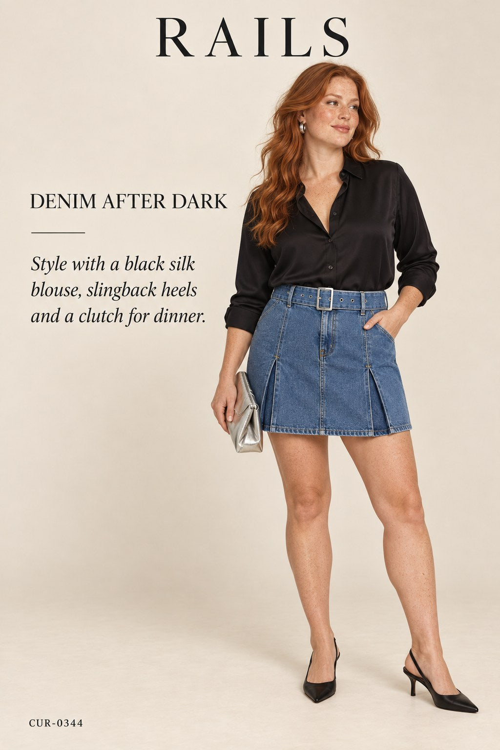 Rails Broad Skirt – Bristol – styled editorial look 3