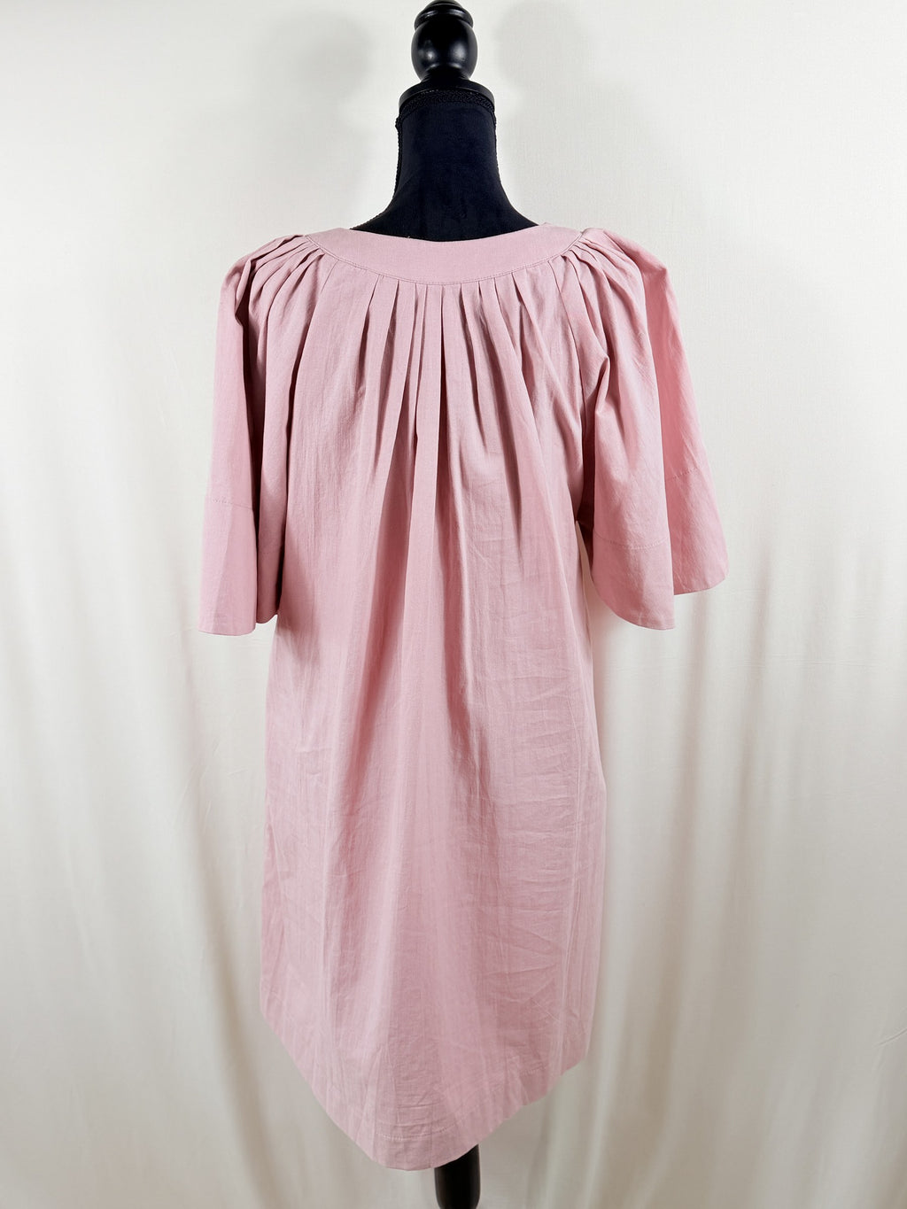 Pomander Place Finley Mini Dress – Dusty Pink – back