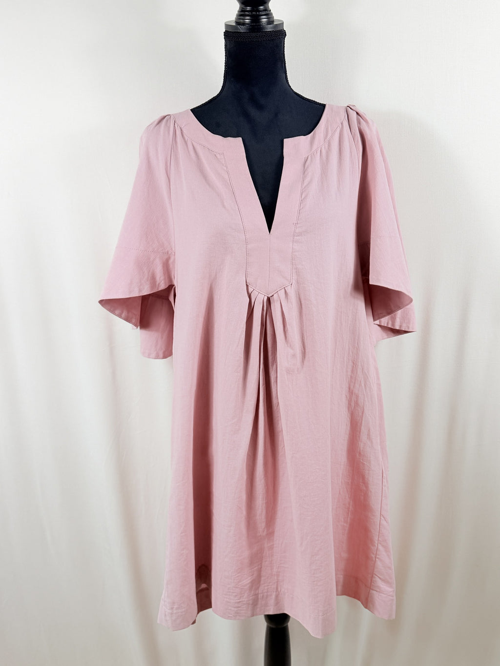 Pomander Place Finley Mini Dress – Dusty Pink – front