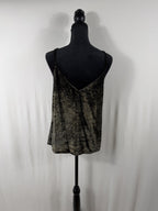FRAME Velvet Cami – Gold – back