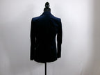 FRAME Velvet Mod Blazer / Atelier – Navy – back