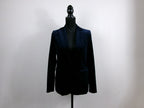FRAME Velvet Mod Blazer / Atelier – Navy – front