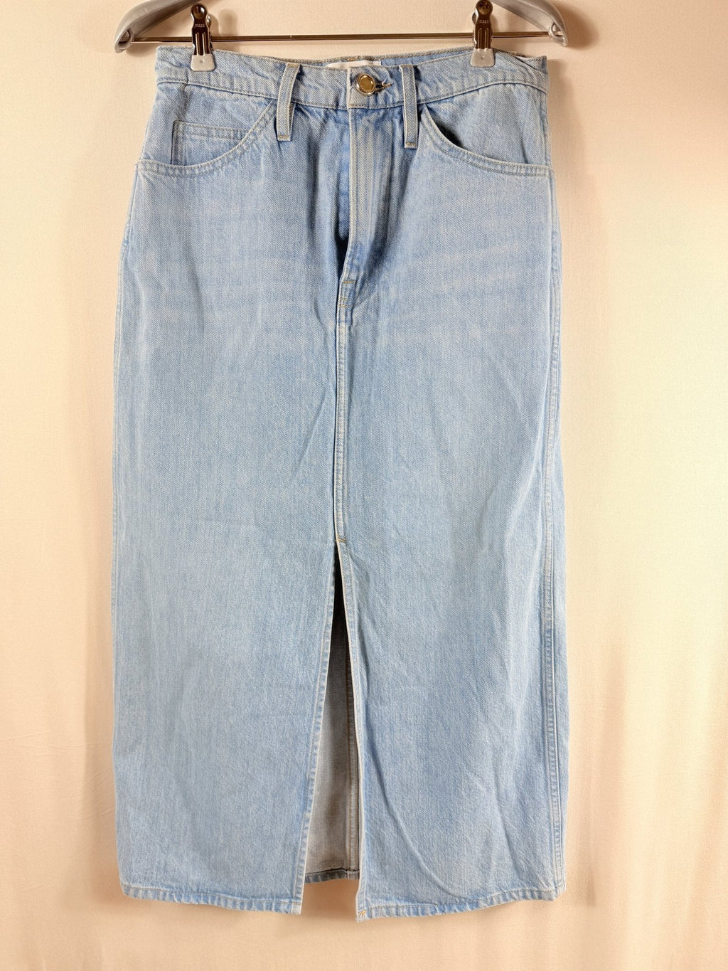 FRAME Le Italien Maxi Skirt – Turin - front