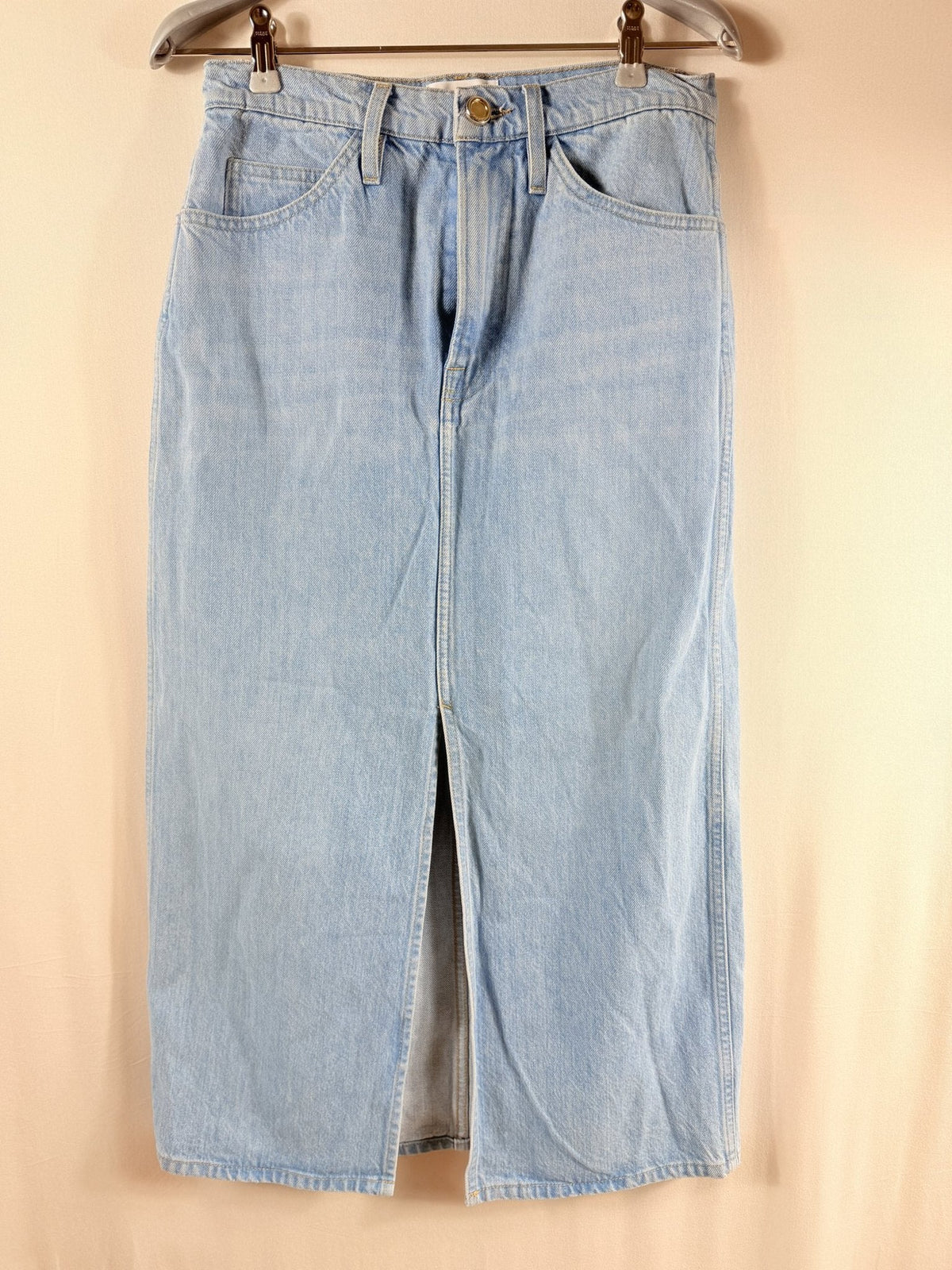 FRAME Le Italien Maxi Skirt – Turin - front