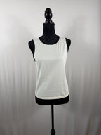 FRAME The Ringer Tank – Ivory – front