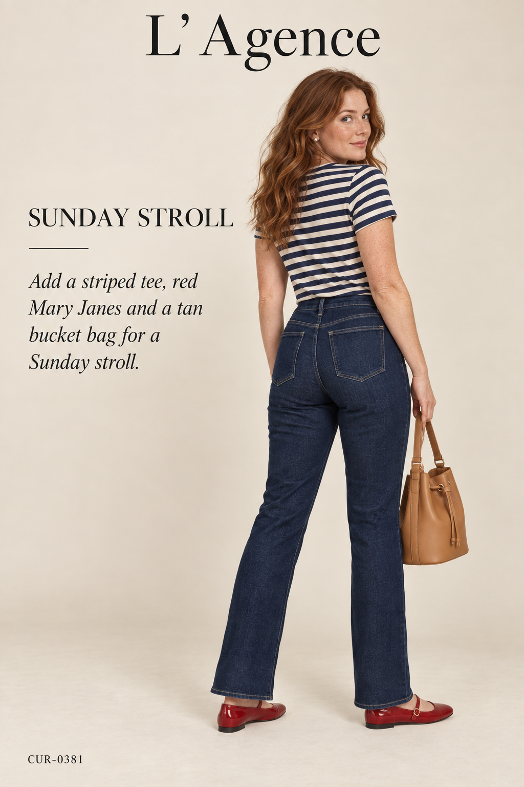 L'AGENCE Selma High-Rise Baby Bootcut Jean – Koval