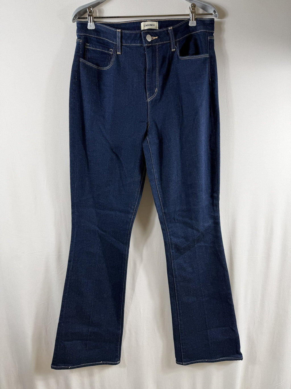 L'AGENCE Selma High-Rise Baby Bootcut Jean – Koval - front