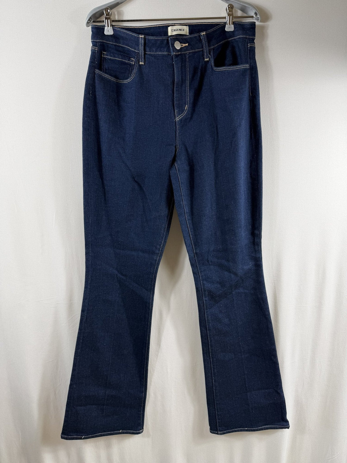 L'AGENCE Selma High-Rise Baby Bootcut Jean – Koval - front