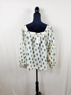 Xirena Mira Top – Clover Stamp – back