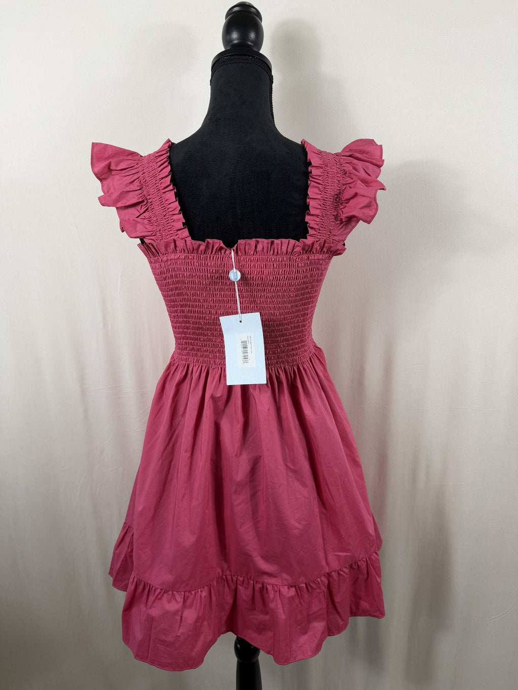 Hill House Home The Nap Dress – Raspberry – back