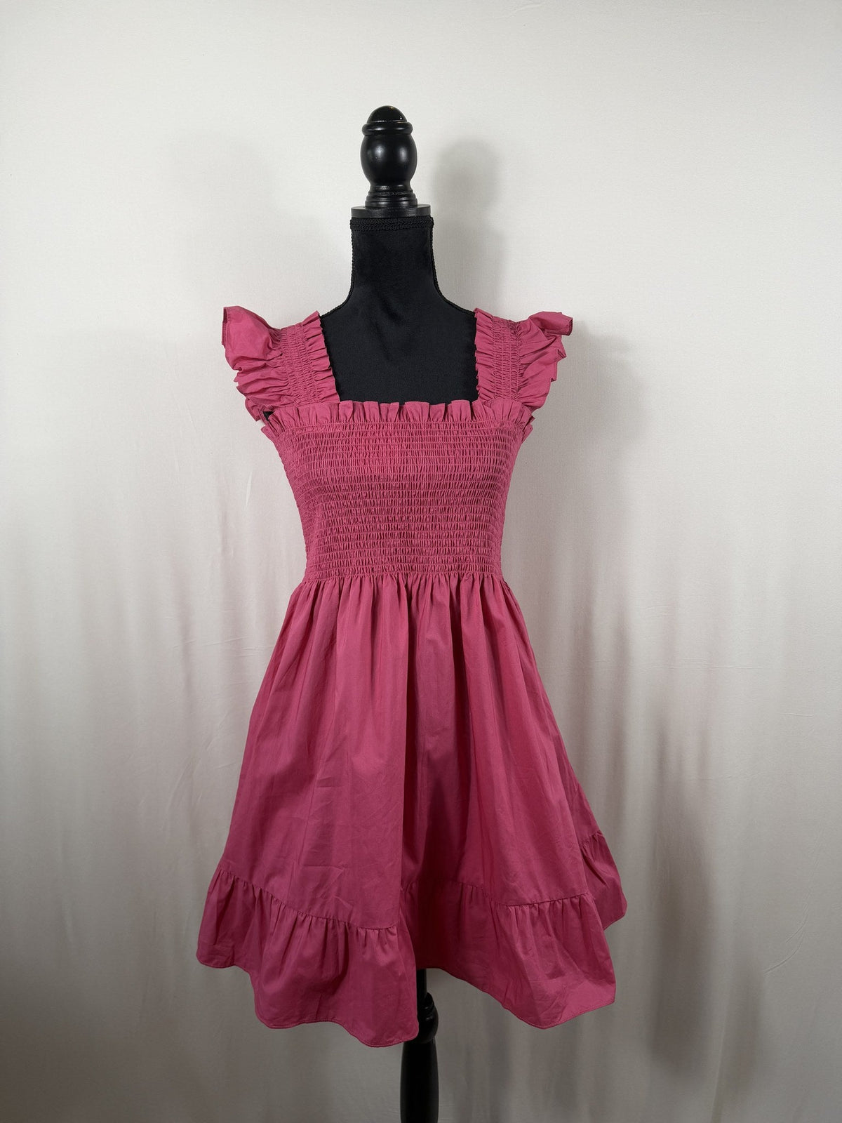 Hill House Home The Nap Dress – Raspberry – front