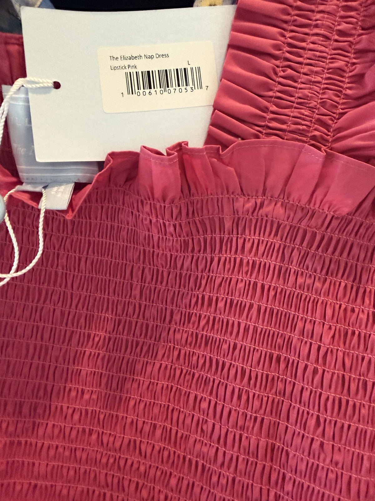 Hill House Home The Nap Dress – Raspberry – label