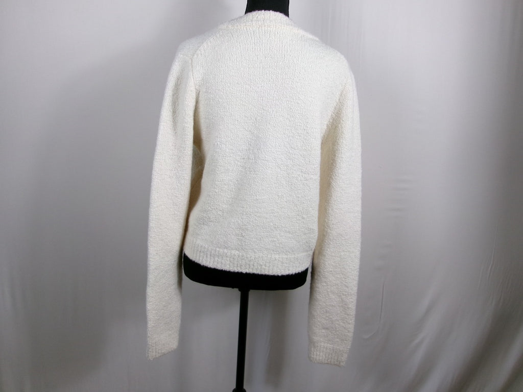 Cara Cara Nola Cardigan — Ivory – back