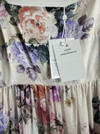 Zimmermann Brighton Tie-Shoulder Floral Midi Dress – detail