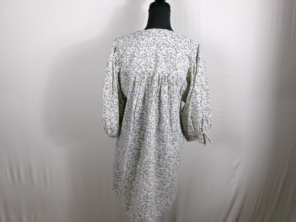 MIRTH Belem Dress — Ivory Floral – back