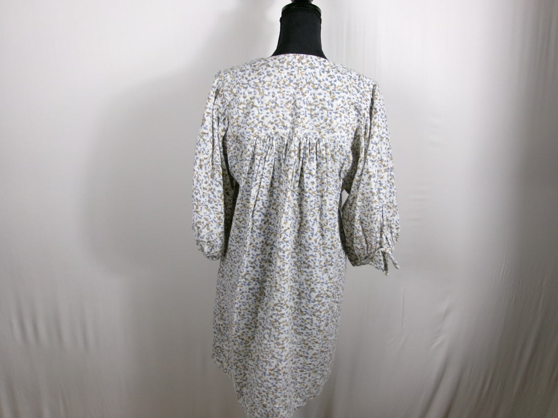 MIRTH Belem Dress — Ivory Floral – back