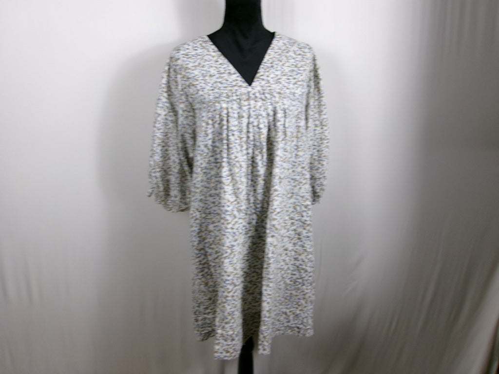 MIRTH Belem Dress — Ivory Floral – front