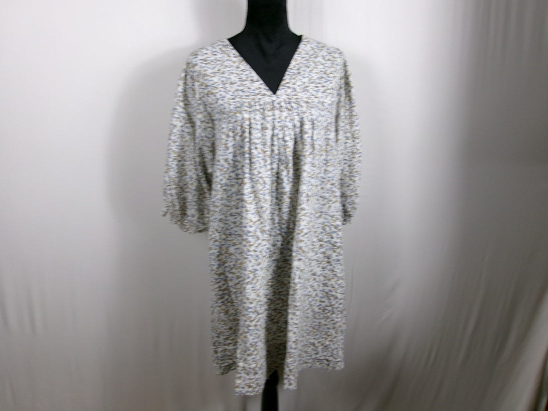 MIRTH Belem Dress — Ivory Floral – front