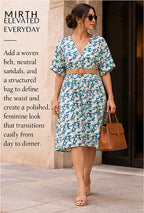 MIRTH Sonoma Dress – styled editorial look 2