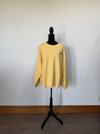 Daily Drills Heavyweight Oversized Out East Crew - Sunny - front