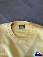 Daily Drills Heavyweight Oversized Out East Crew - Sunny - label