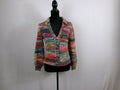 Veronica Beard Damaris Cardigan – Blue Multi – front