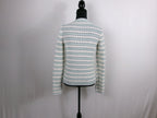 rag & bone Jace Striped Cotton-Blend Lady Cardigan – back