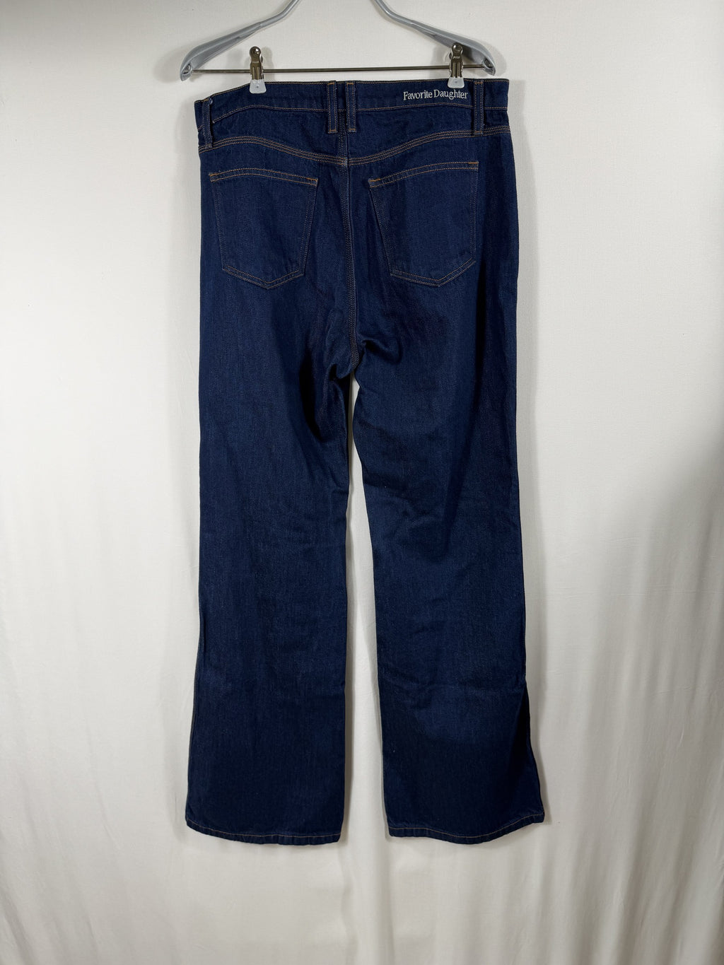 Favorite Daughter The Olympia Low-Slung Flare Jean – Manchester – back view 2